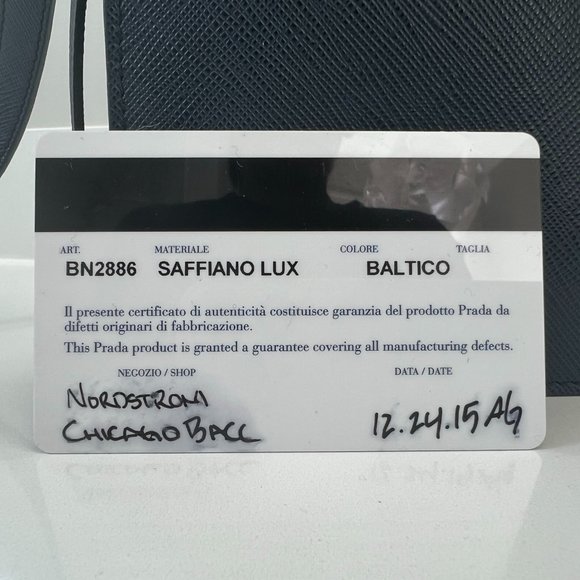 Prada Saffiano Leather Purse - Picture 3 of 7